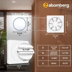 Energy Efficient Exhaust Fan (STUDIO 2)
