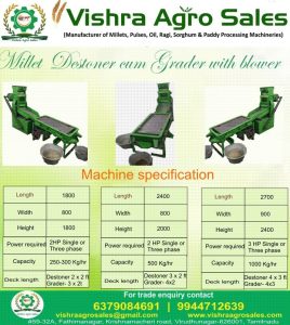Grader and Destoner | 300 kg/hour